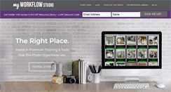 Desktop Screenshot of myworkflowstudio.com
