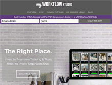 Tablet Screenshot of myworkflowstudio.com